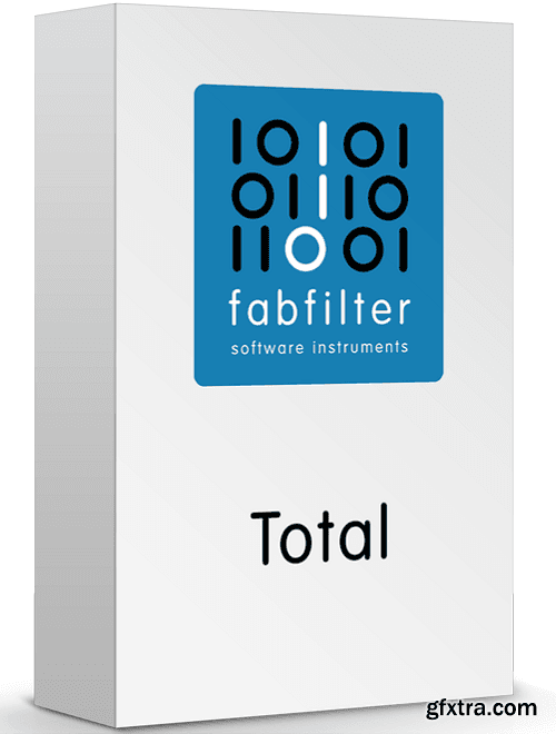 جدیدترین نسخه باندل پلاگینFabFilter Total Bundle v2021.05.07