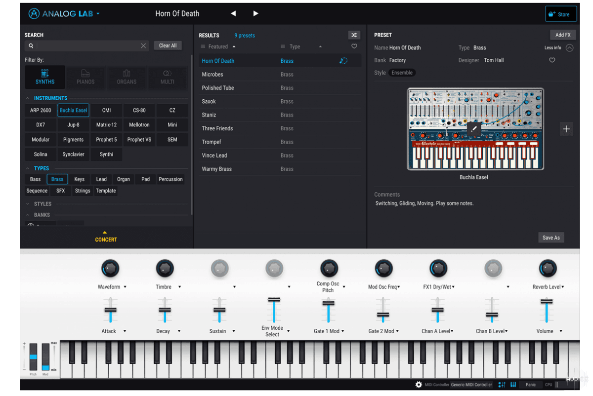 دانلود وی اس تی Arturia Analog Lab V v5.3.0