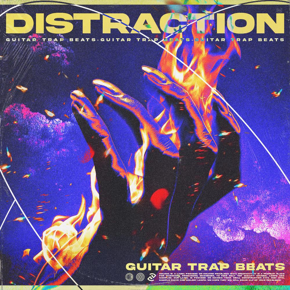 دانلود سمپل پک ترپ رایگان Distraction Guitar Trap Beats از شرکت Godlike Loops